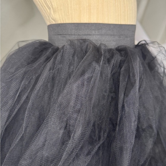 WDPL WOMENS SOLID BLACK COLORED LONG SKIRT SIZE 5XL. B1 - Picture 8 of 11